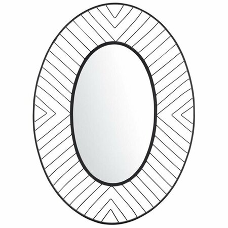 SAFAVIEH Tanra Mirror, Black MRR1043A